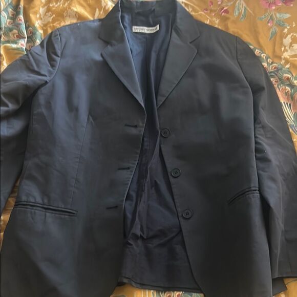 Emporio Armani Navy Blazer, Size 8 - Picture 1 of 3